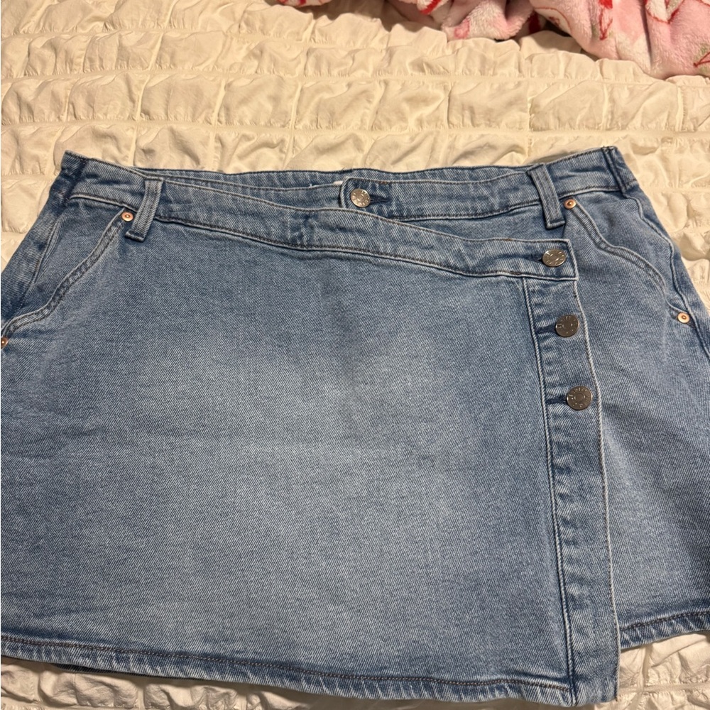 Denim Blue Skirt